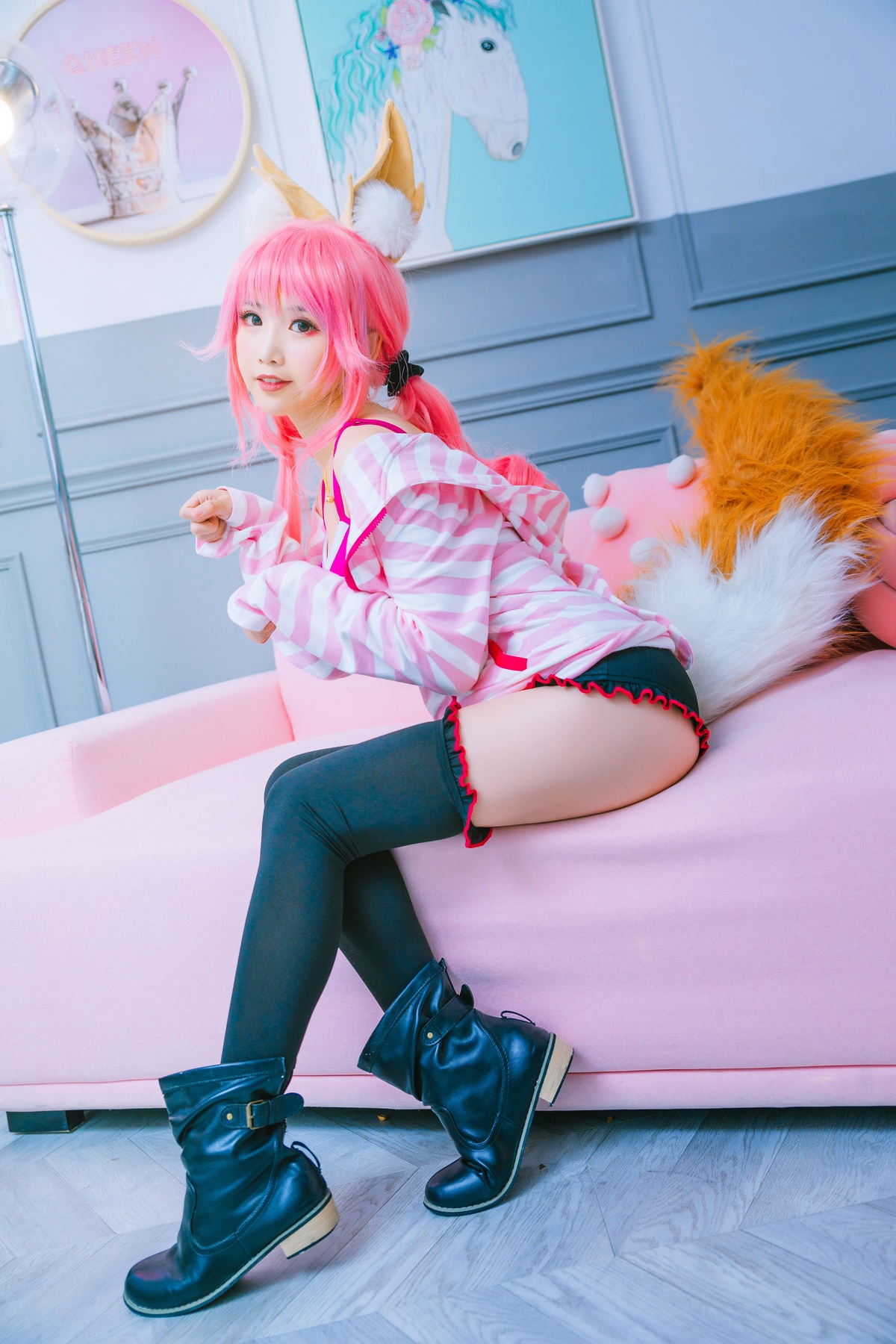 图片[4]-微博Coser@面饼仙儿 NO.037 玉藻前日常-COS世界