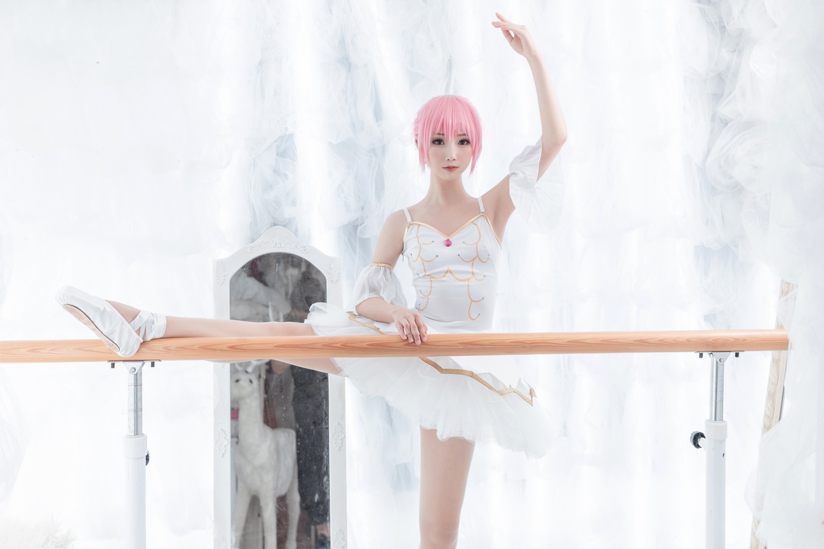 微博Coser@面饼仙儿 NO.041 小圆芭蕾-COS世界