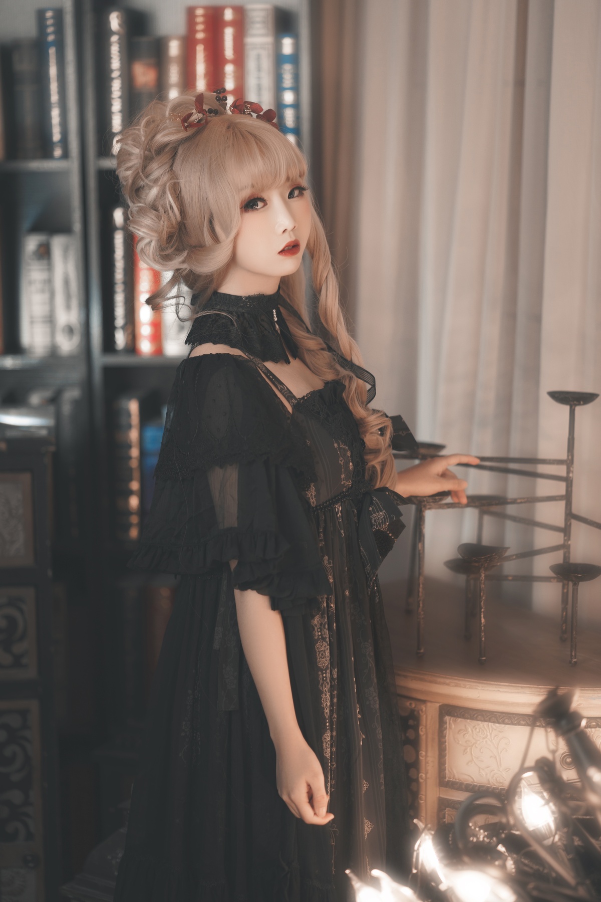 微博Coser@面饼仙儿 NO.055 十六夜颂歌-COS世界