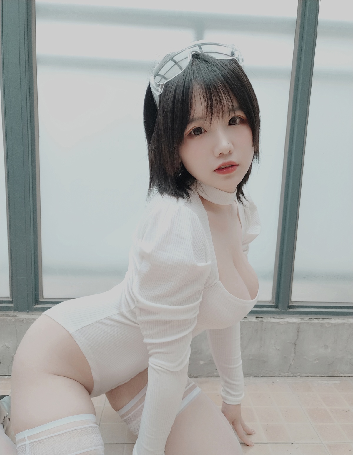 图片[5]-【coser】阿半今天很开心 – NO.05 白色肉感-COS世界