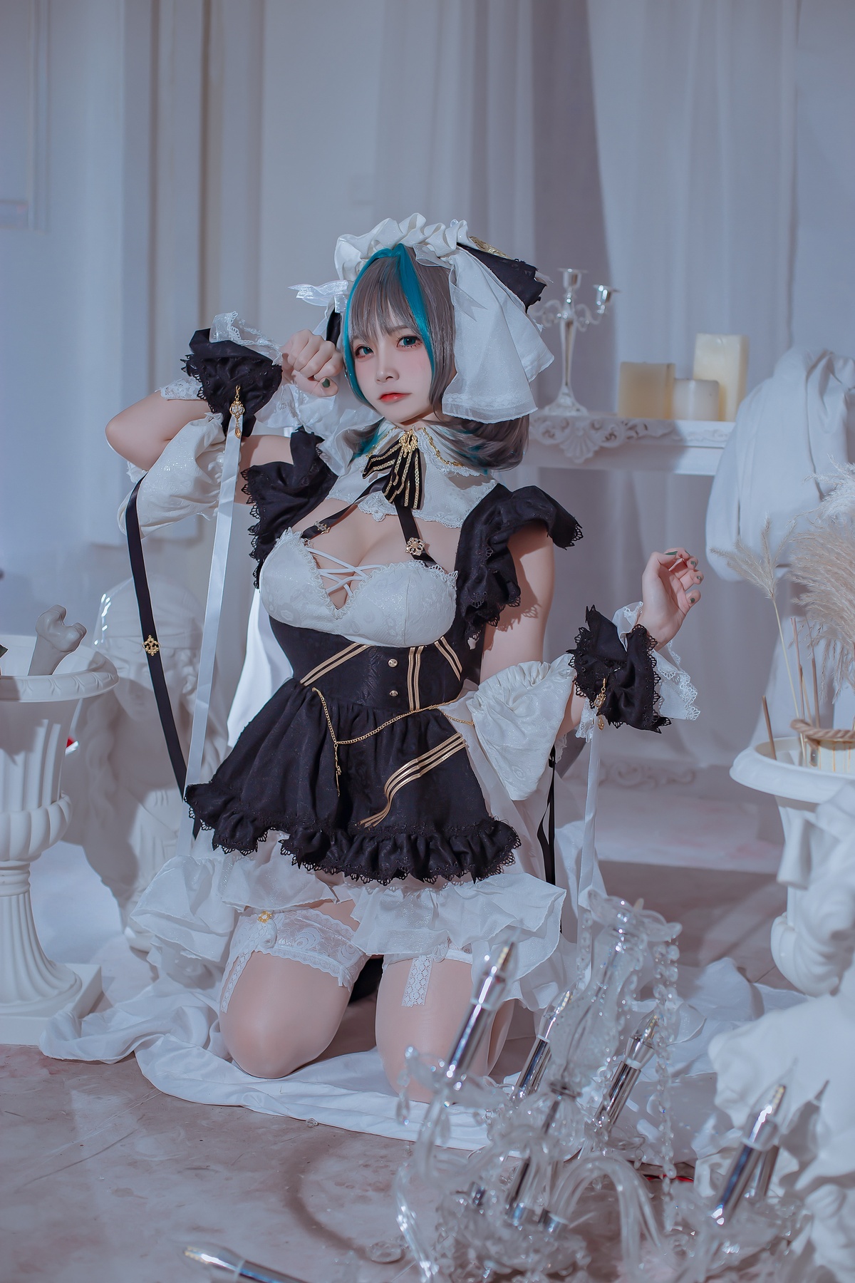 图片[2]-【coser】二佐Nisa – NO.106 碧蓝柴郡-COS世界