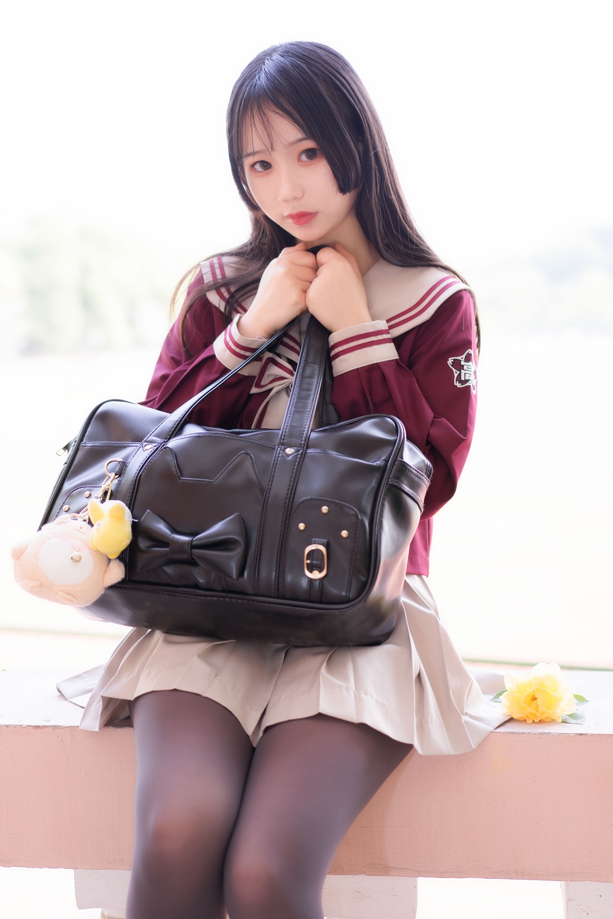 图片[2]-「网红萝莉」cosplay美女黑丝长腿小姐姐-COS世界