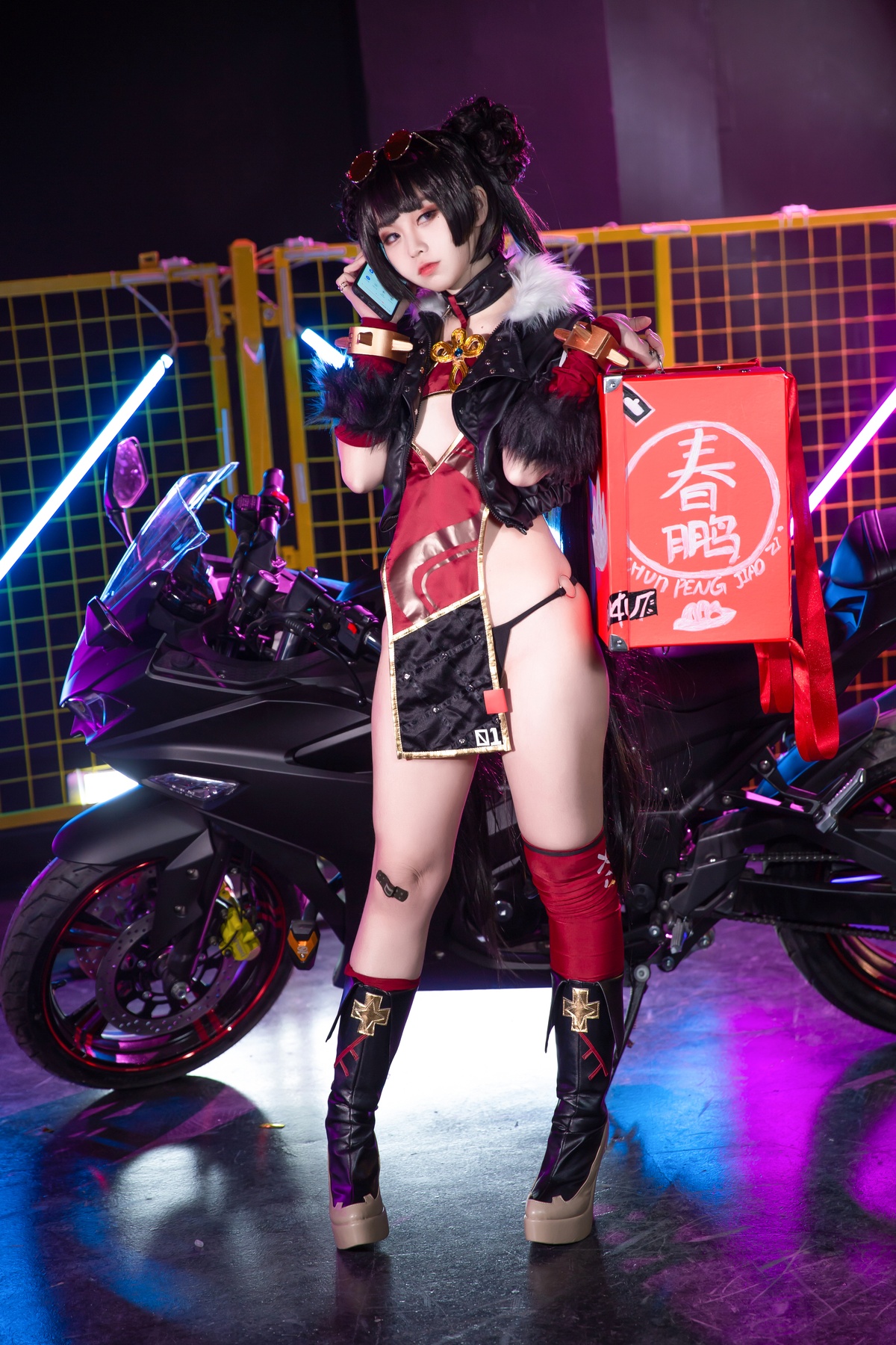 图片[2]-G44不会受伤-春鹏饺子外卖小妹-COS世界