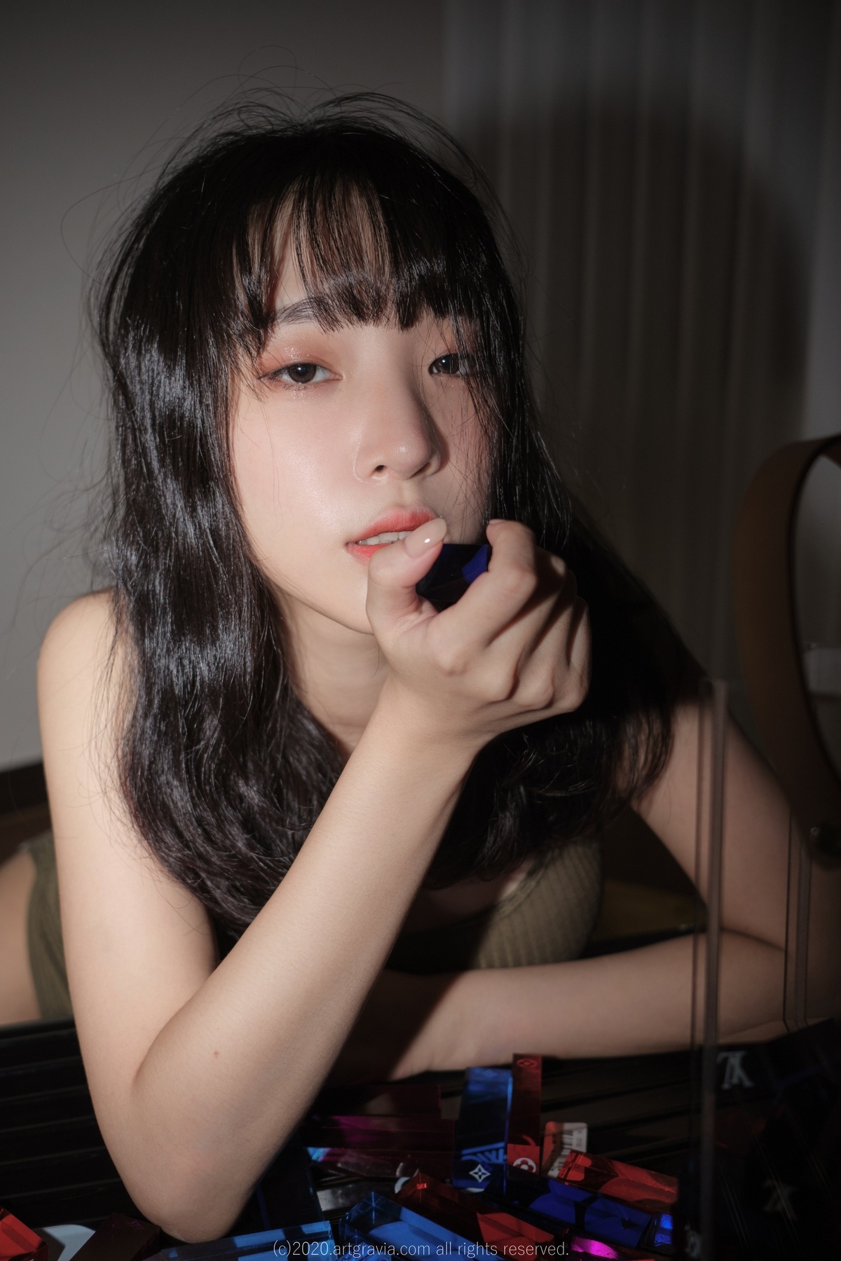 图片[3]-「韩国网红」ins韩国女网红姓姜仁卿写真-COS世界