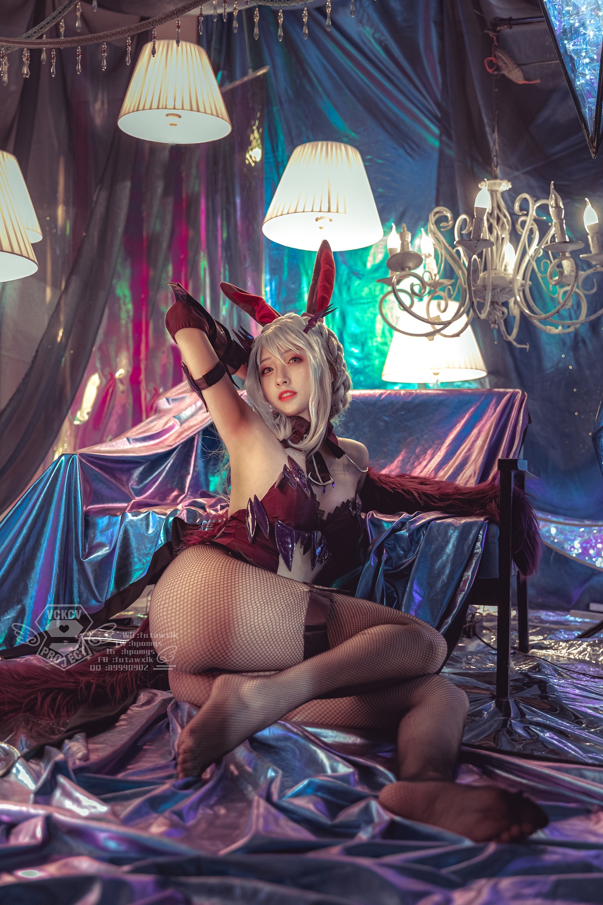图片[3]-VCKCV 冬马路纱 – NO.01 FGO 兔女郎阿尔托莉雅-COS世界