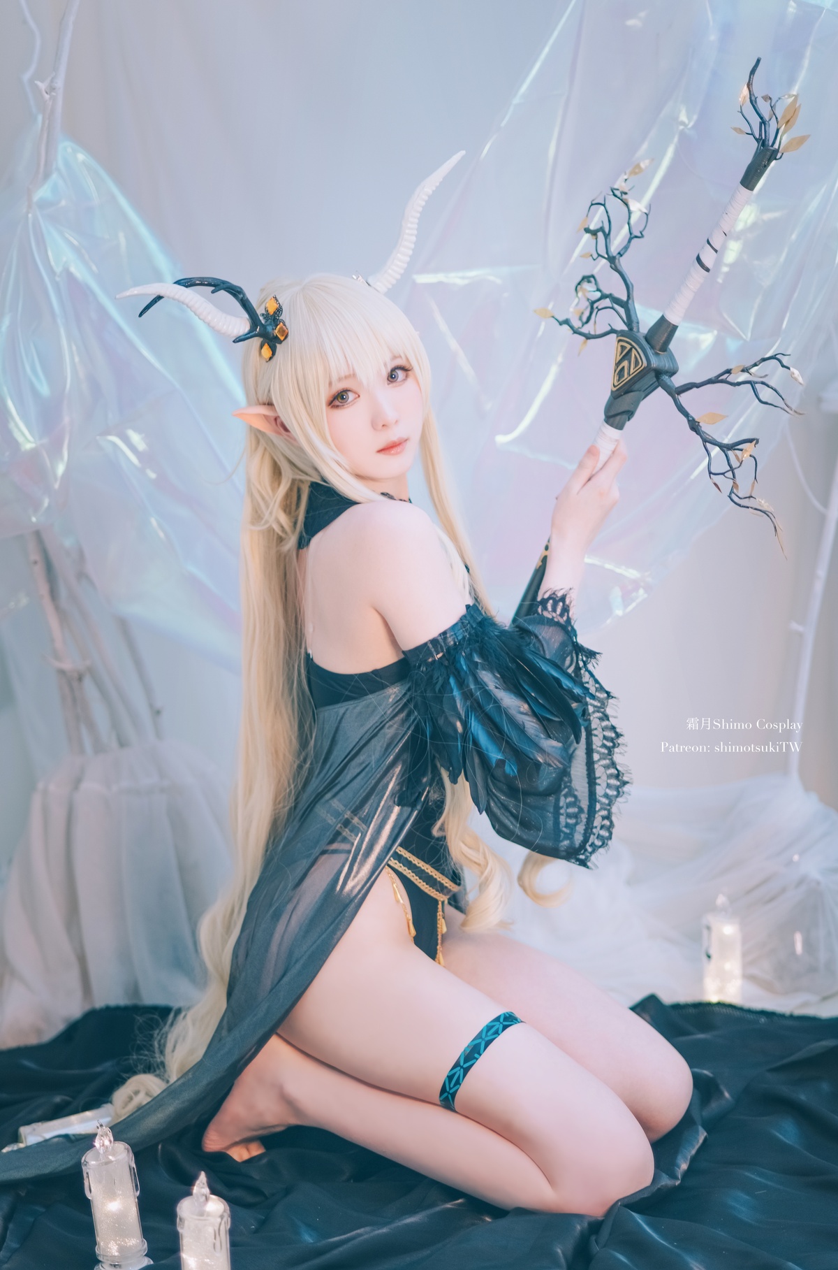 图片[2]-「cosplay」霜月shimo – NO.24 明日方舟 闪灵-COS世界