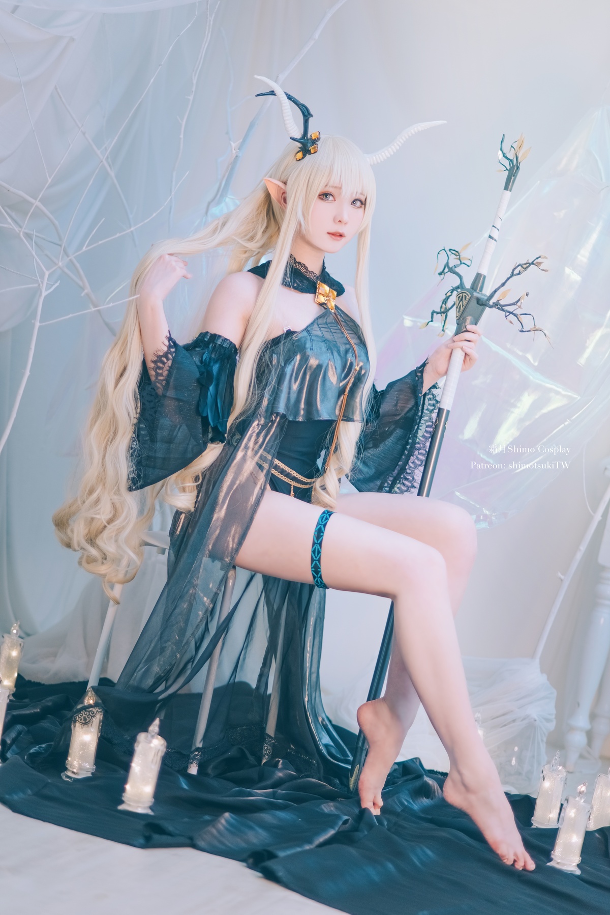 图片[3]-「cosplay」霜月shimo – NO.24 明日方舟 闪灵-COS世界