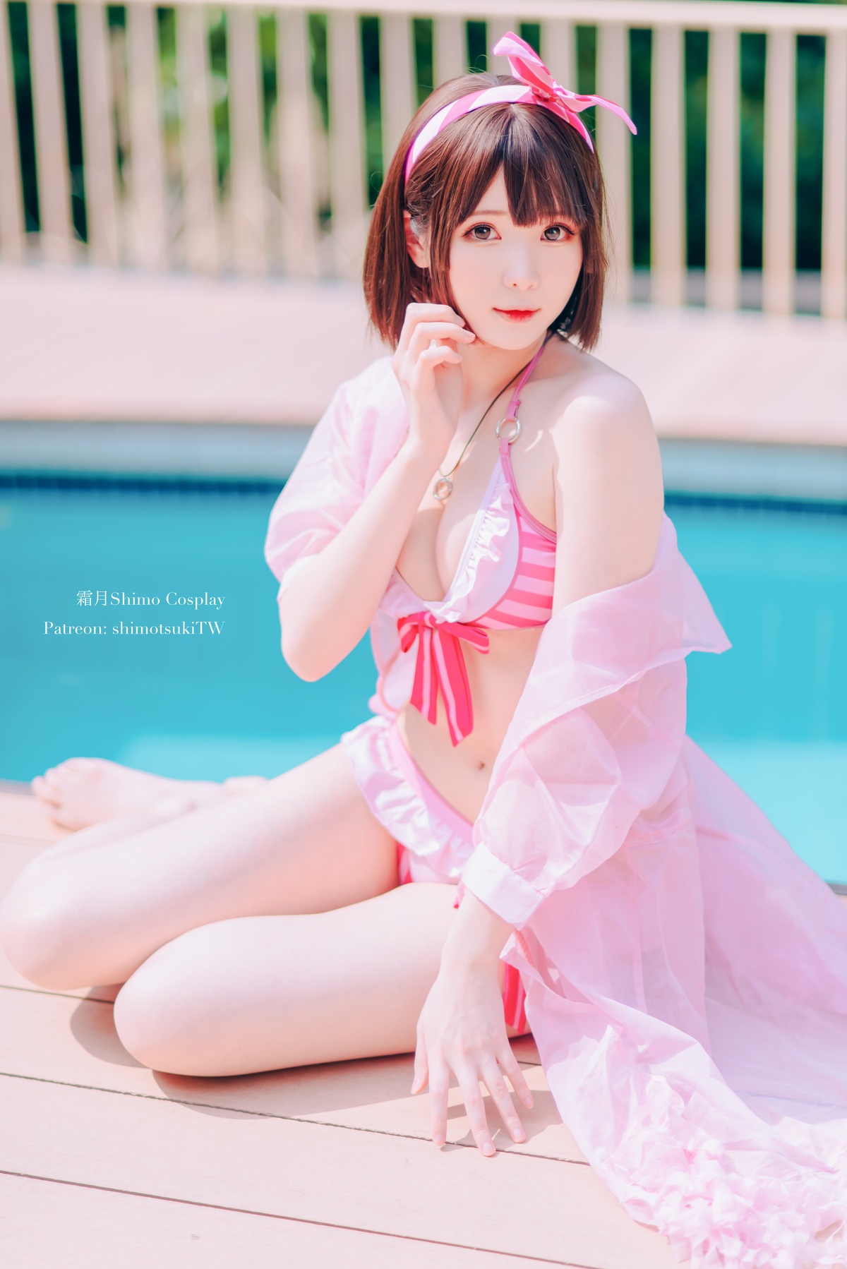 「cosplay」霜月shimo – NO.22 加藤惠泳衣-COS世界
