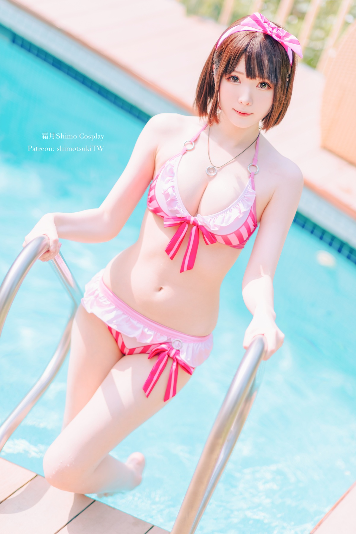 图片[5]-「cosplay」霜月shimo – NO.22 加藤惠泳衣-COS世界