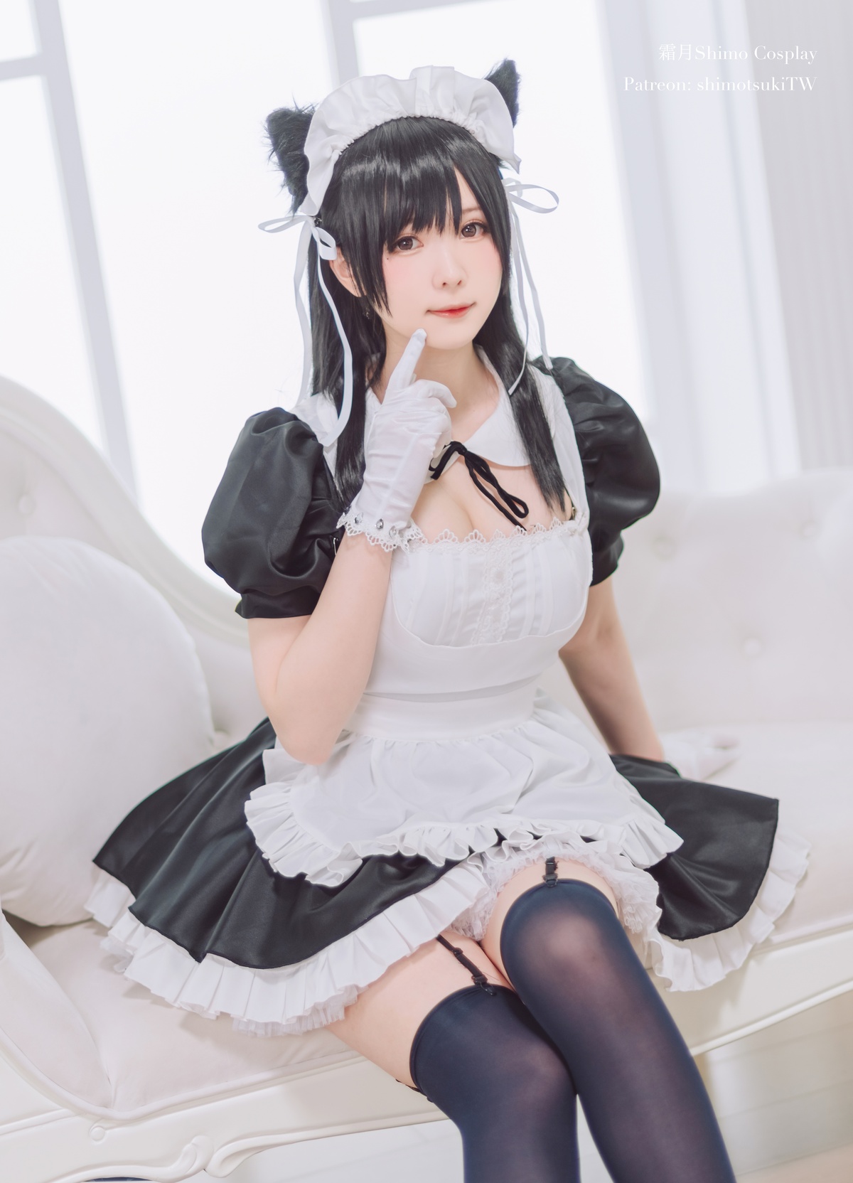 「cosplay」霜月shimo – NO.21 爱宕女仆-COS世界