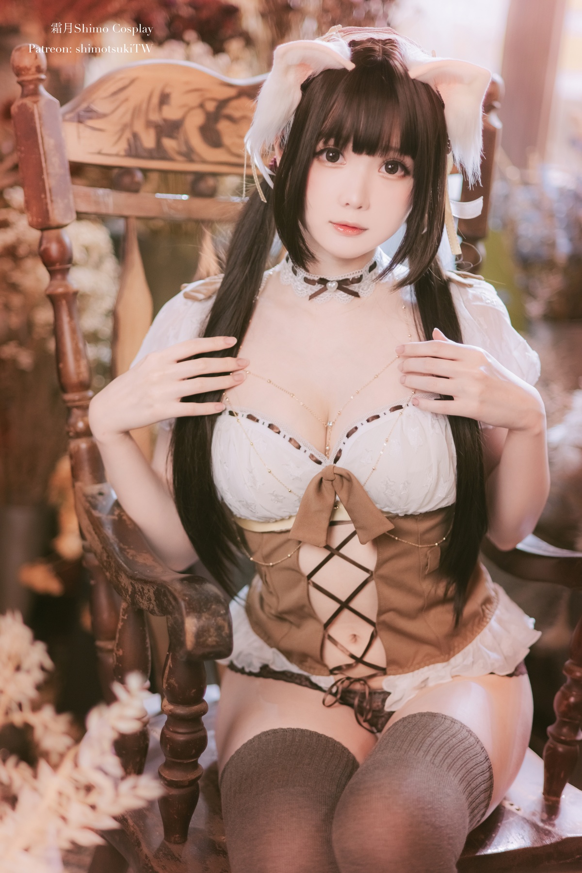 图片[3]-「cosplay」霜月shimo – NO.19 室内私服-COS世界