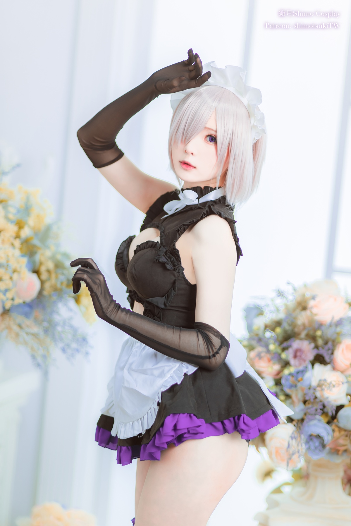 图片[2]-「cosplay」霜月shimo – NO.14 -玛修女仆-COS世界