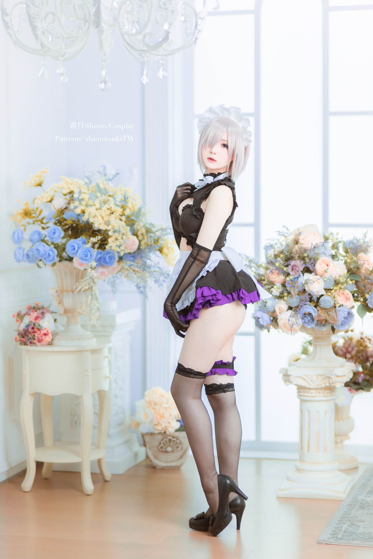 「cosplay」霜月shimo – NO.14 -玛修女仆-COS世界