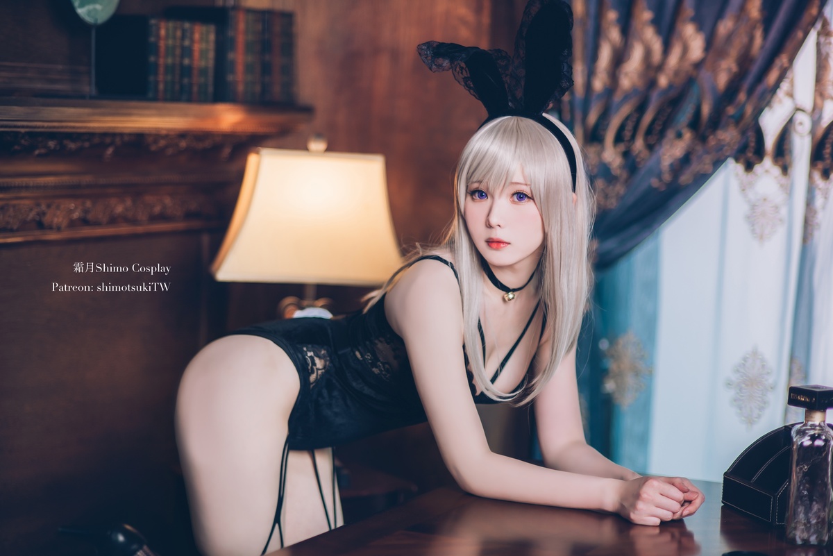 图片[2]-「cosplay」霜月shimo – NO.13 兔耳狼 私服-COS世界