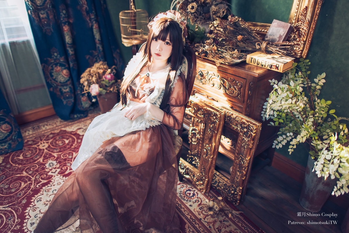 图片[3]-「cosplay」霜月shimo – NO.08 女仆私服-COS世界