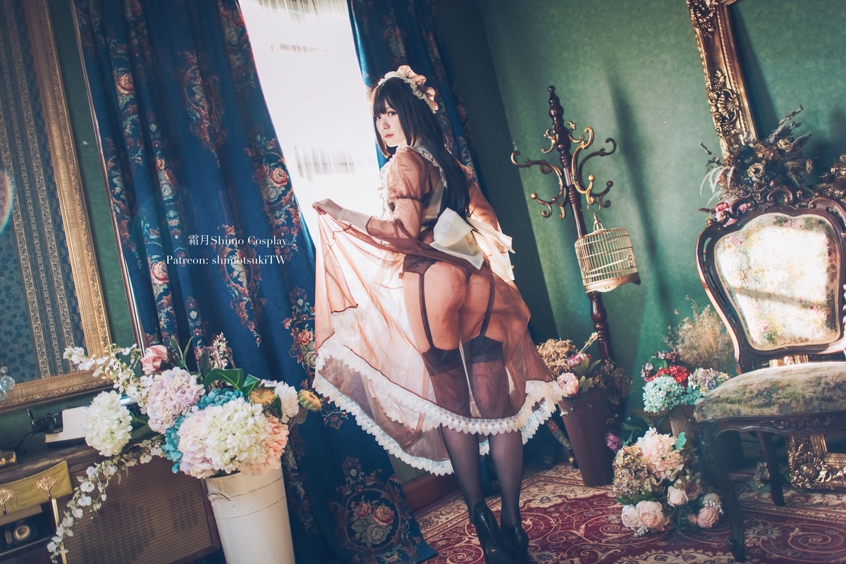 图片[2]-「cosplay」霜月shimo – NO.08 女仆私服-COS世界