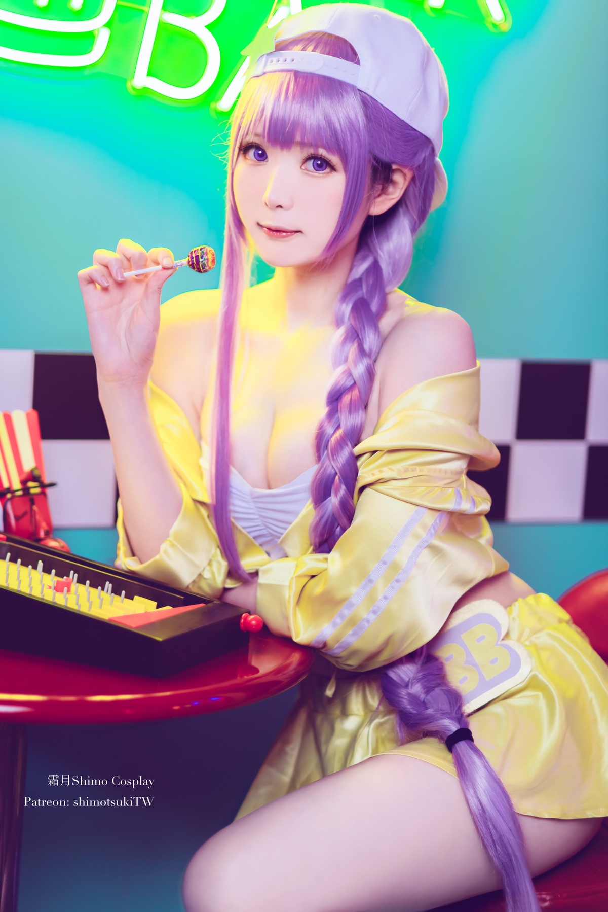 图片[4]-「cosplay」霜月shimo – NO.06 -BB泳装-COS世界