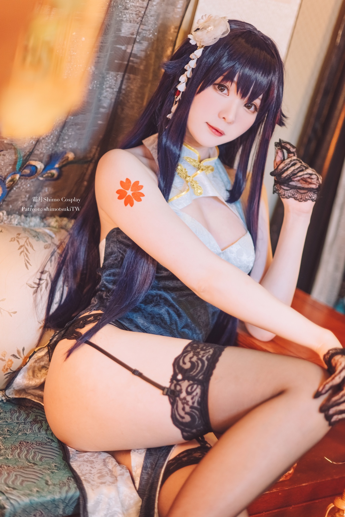 图片[5]-「cosplay」霜月shimo – NO.43 碧蓝航线 吾妻旗袍-COS世界