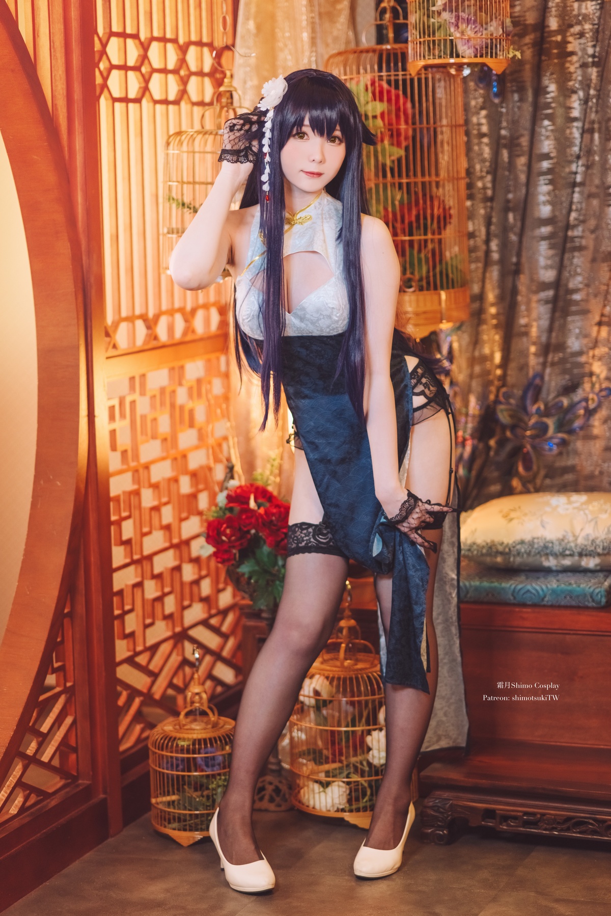 「cosplay」霜月shimo – NO.43 碧蓝航线 吾妻旗袍-COS世界