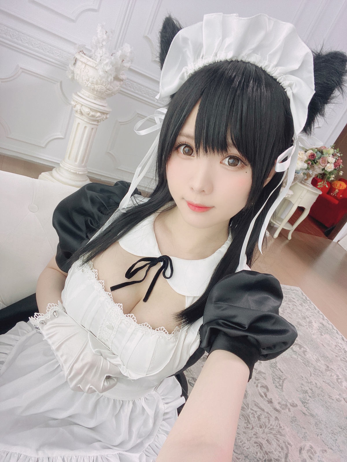 「cosplay」霜月shimo – NO.34 爱宕女仆-COS世界