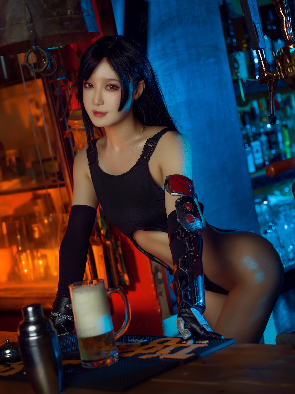 图片[2]-「动漫博主」阿包也是兔娘 NO.032 蒂法-COS世界