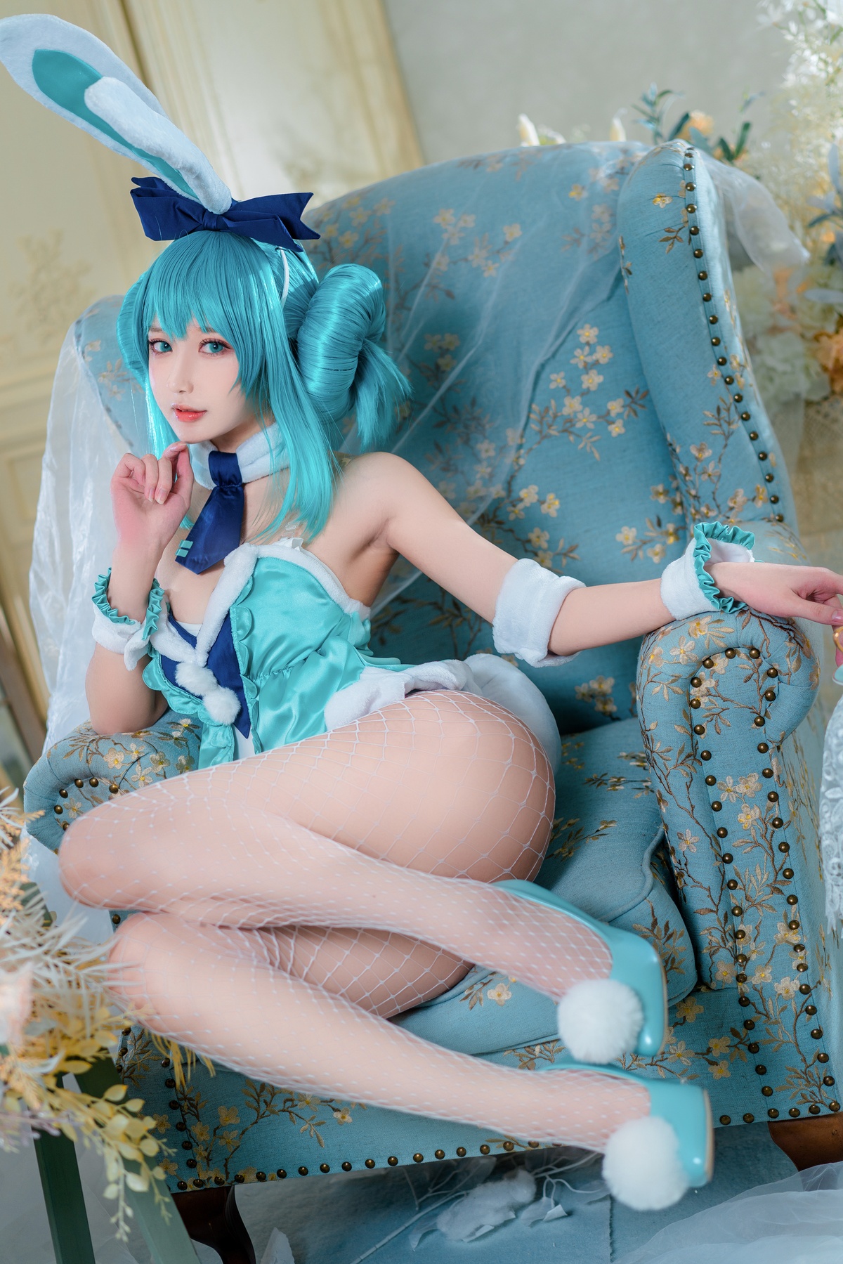 图片[4]-「动漫博主」阿包也是兔娘 NO.030 白兔miku-COS世界