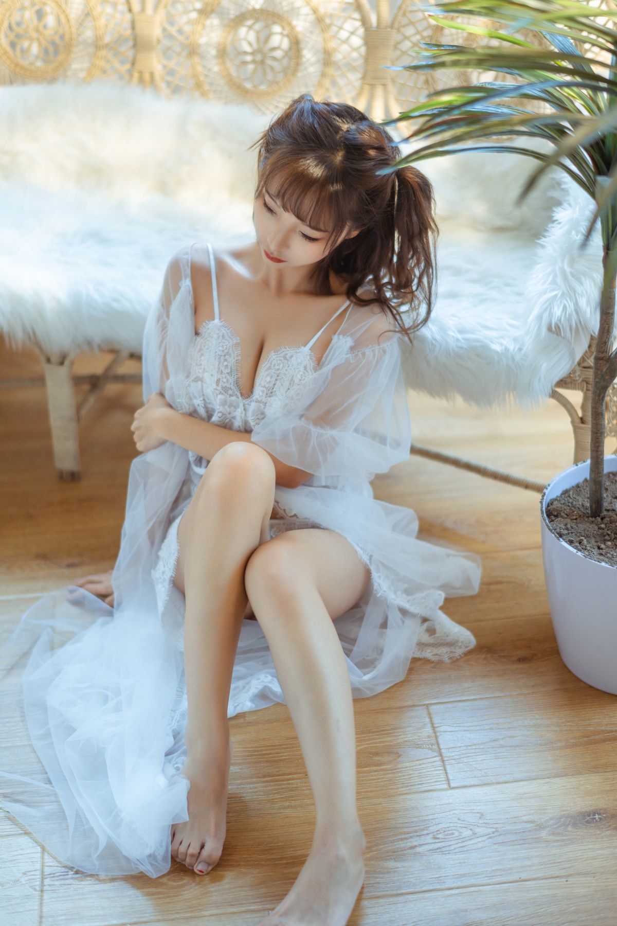 微博Coser@蠢沫沫 – 轻纱-COS世界