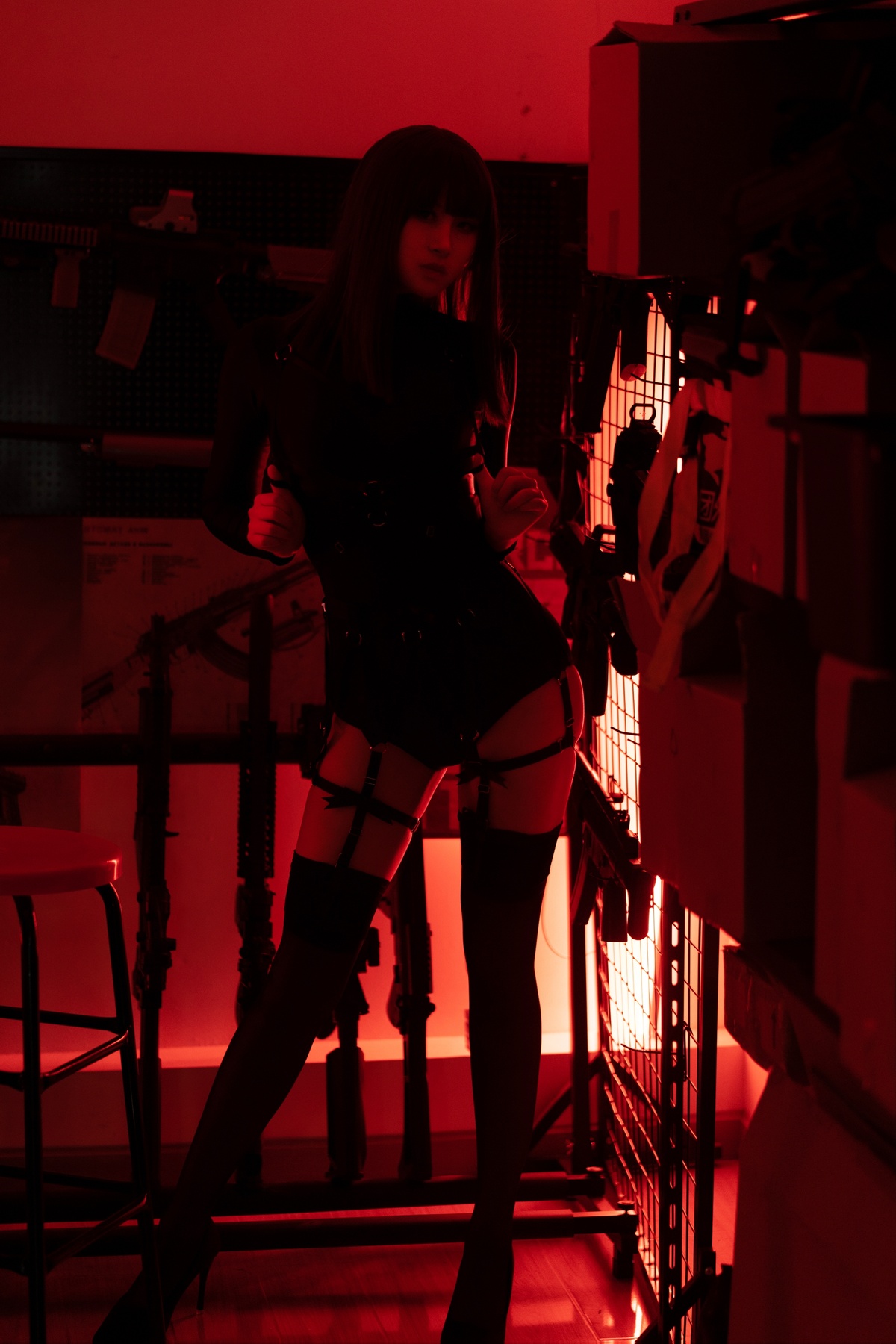 图片[5]-田璐璐 NO.007 高叉女仆-COS世界