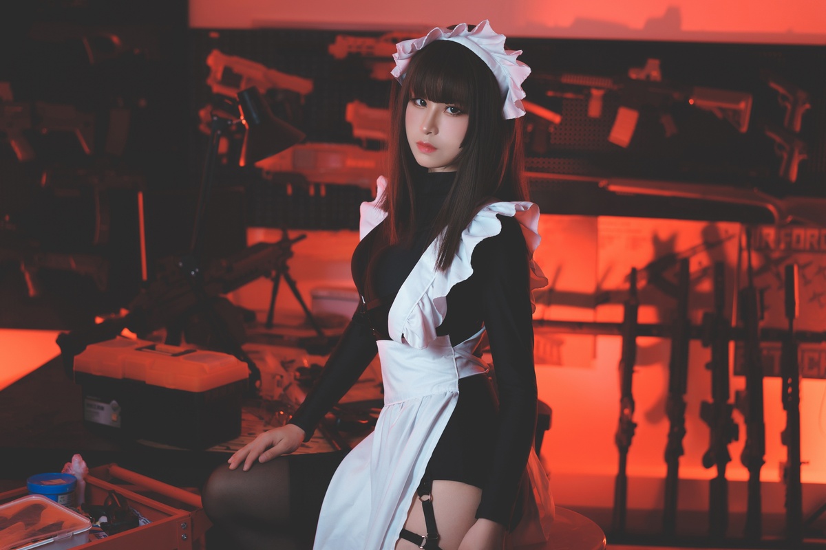田璐璐 NO.007 高叉女仆-COS世界