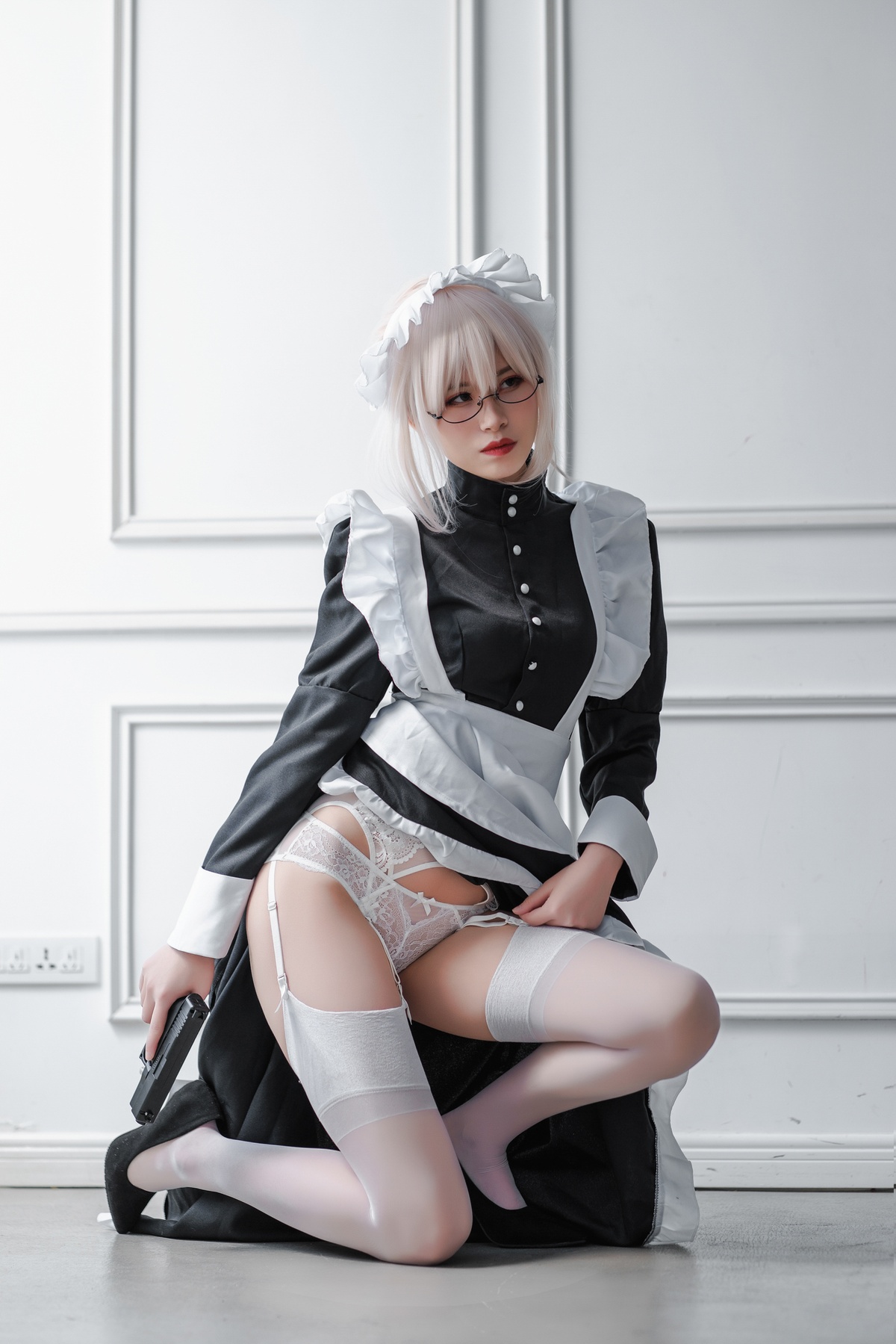图片[2]-田璐璐 NO.001 女仆长裙-COS世界