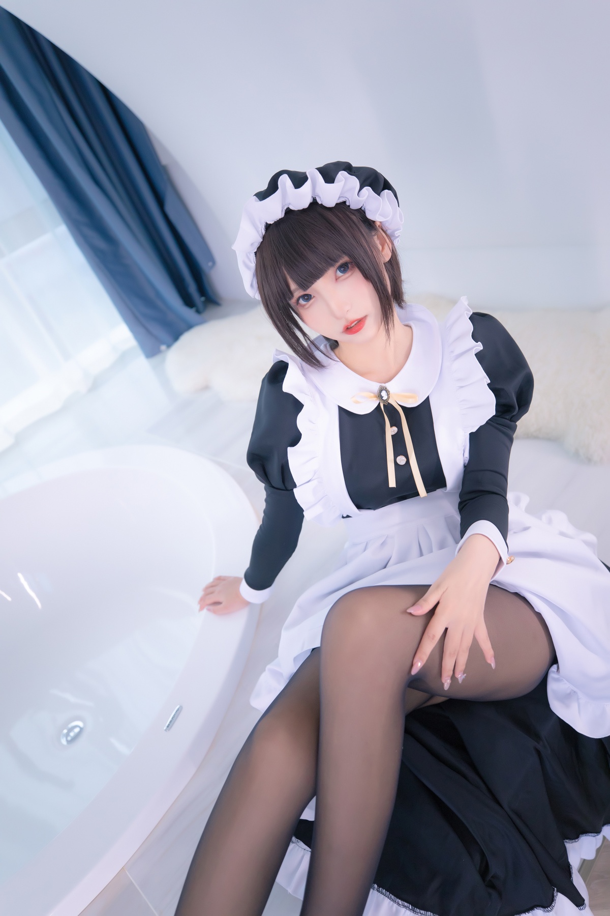 图片[2]-神楽坂真冬 – NO.81 女仆主题《愛のラビリンス2》-COS世界