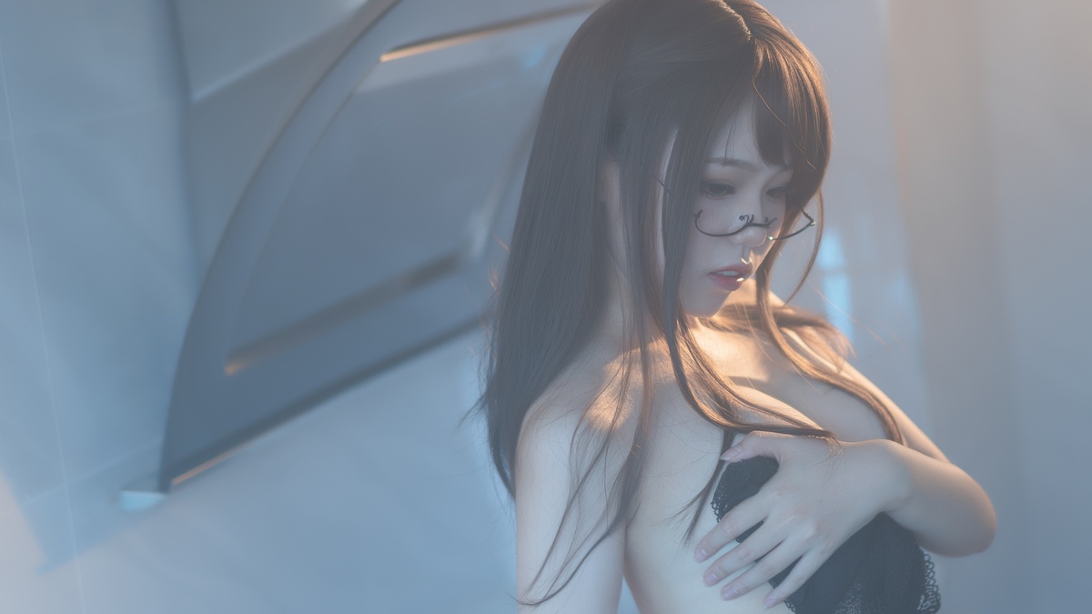 七月喵子 – NO.12 厨房眼镜娘1号-COS世界