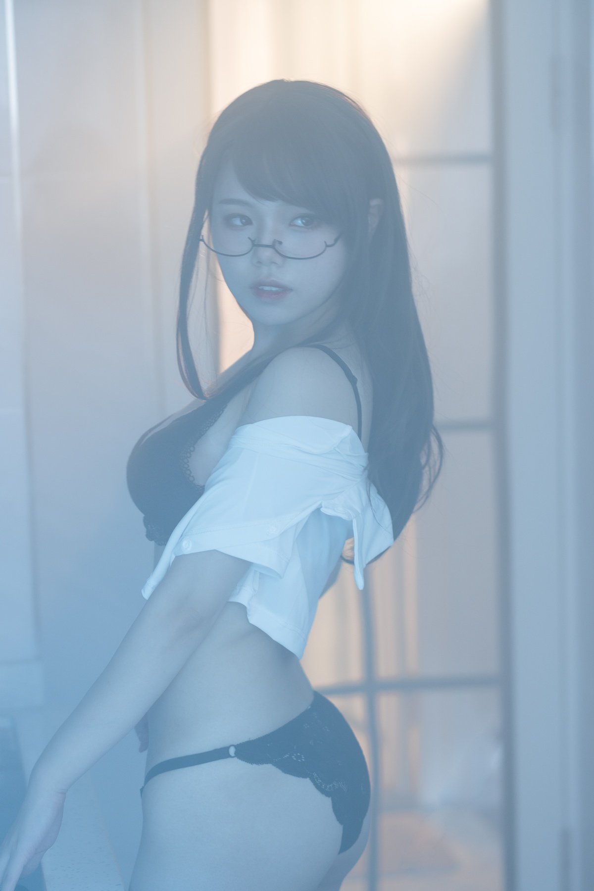 图片[2]-七月喵子 – NO.12 厨房眼镜娘1号-COS世界