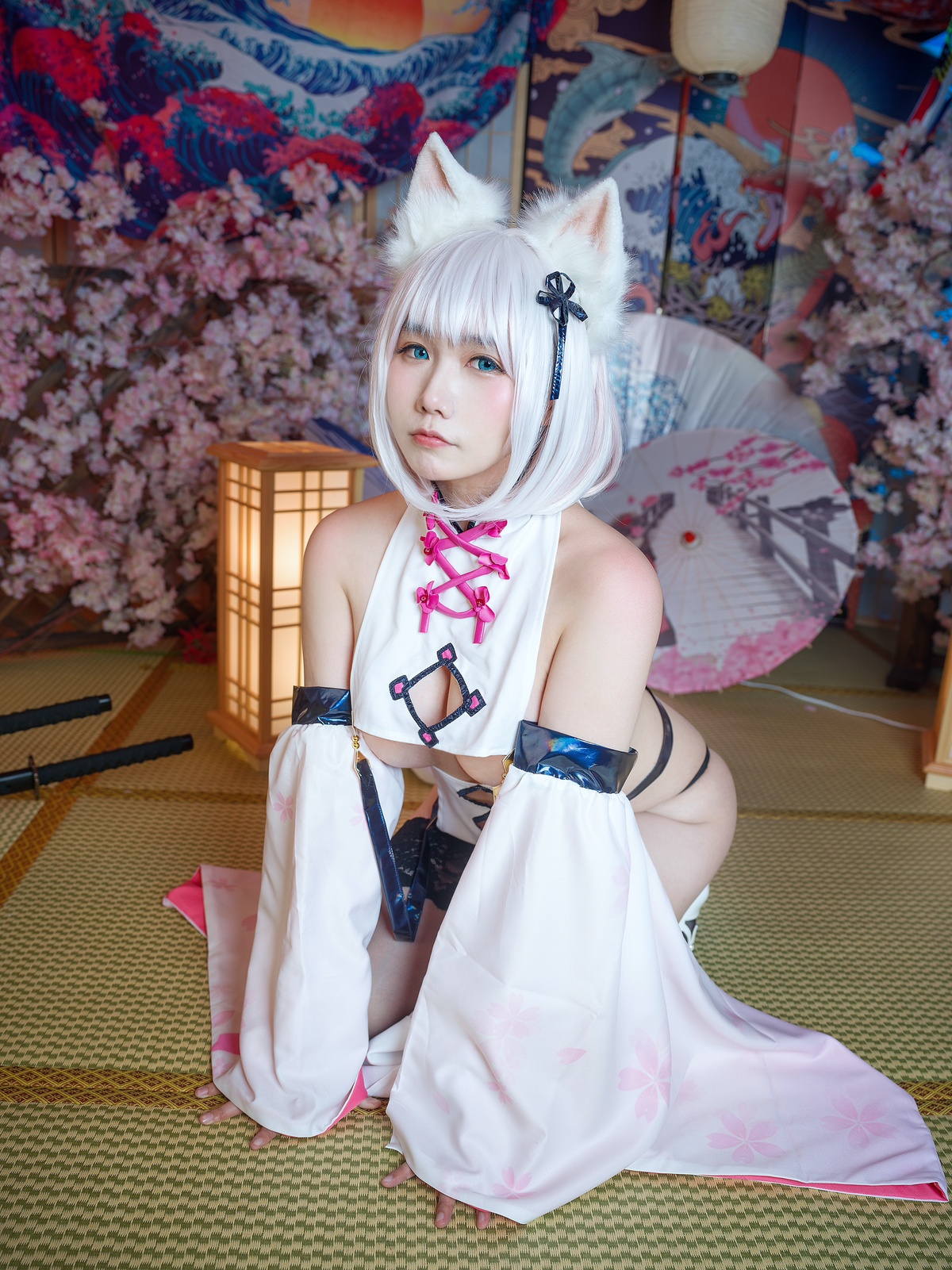图片[5]-微博Coser@麻花酱 NO.032 魔太郎旗袍-COS世界
