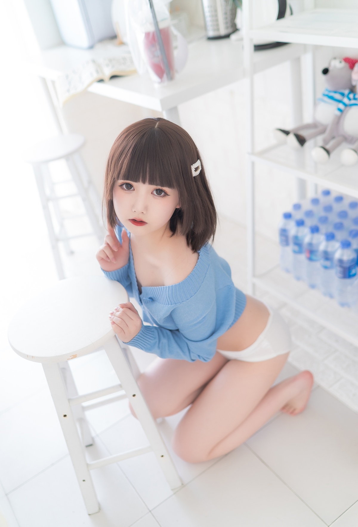 图片[3]-「微博红人」向小圆 – NO.01 蓝色之夏-COS世界