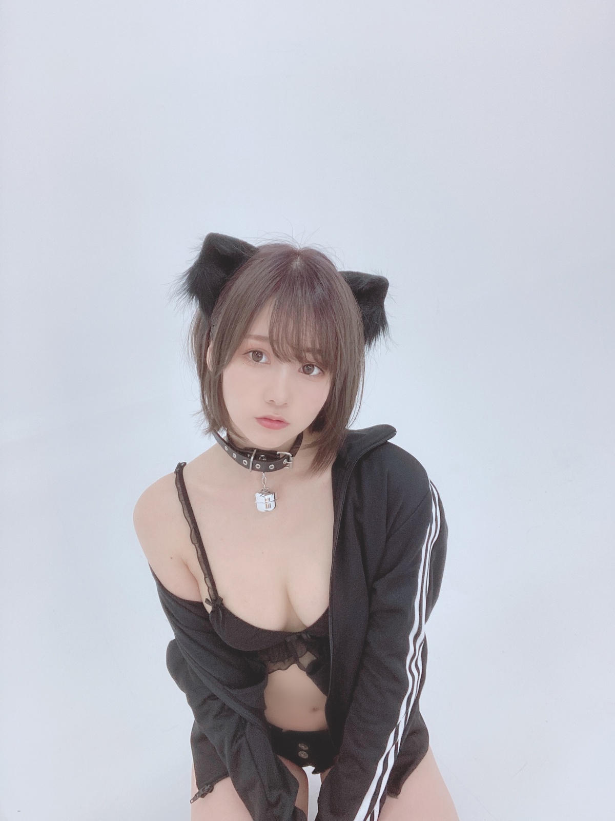 图片[5]-「日本coser」抓住一只小黒猫cosplay-COS世界