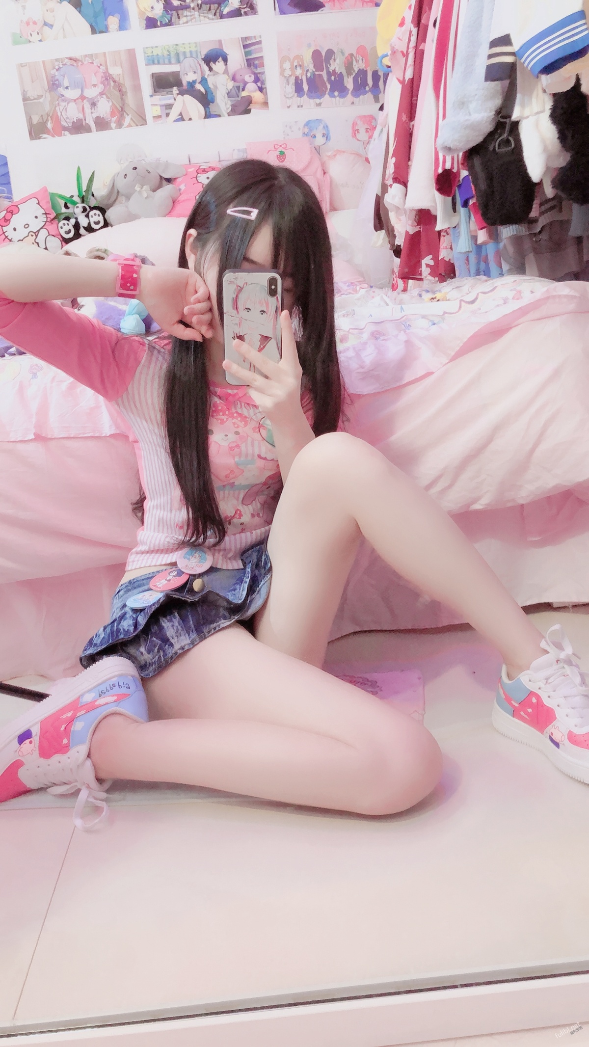 「网红萝莉」小野樱 – NO.03 粉系少女-COS世界