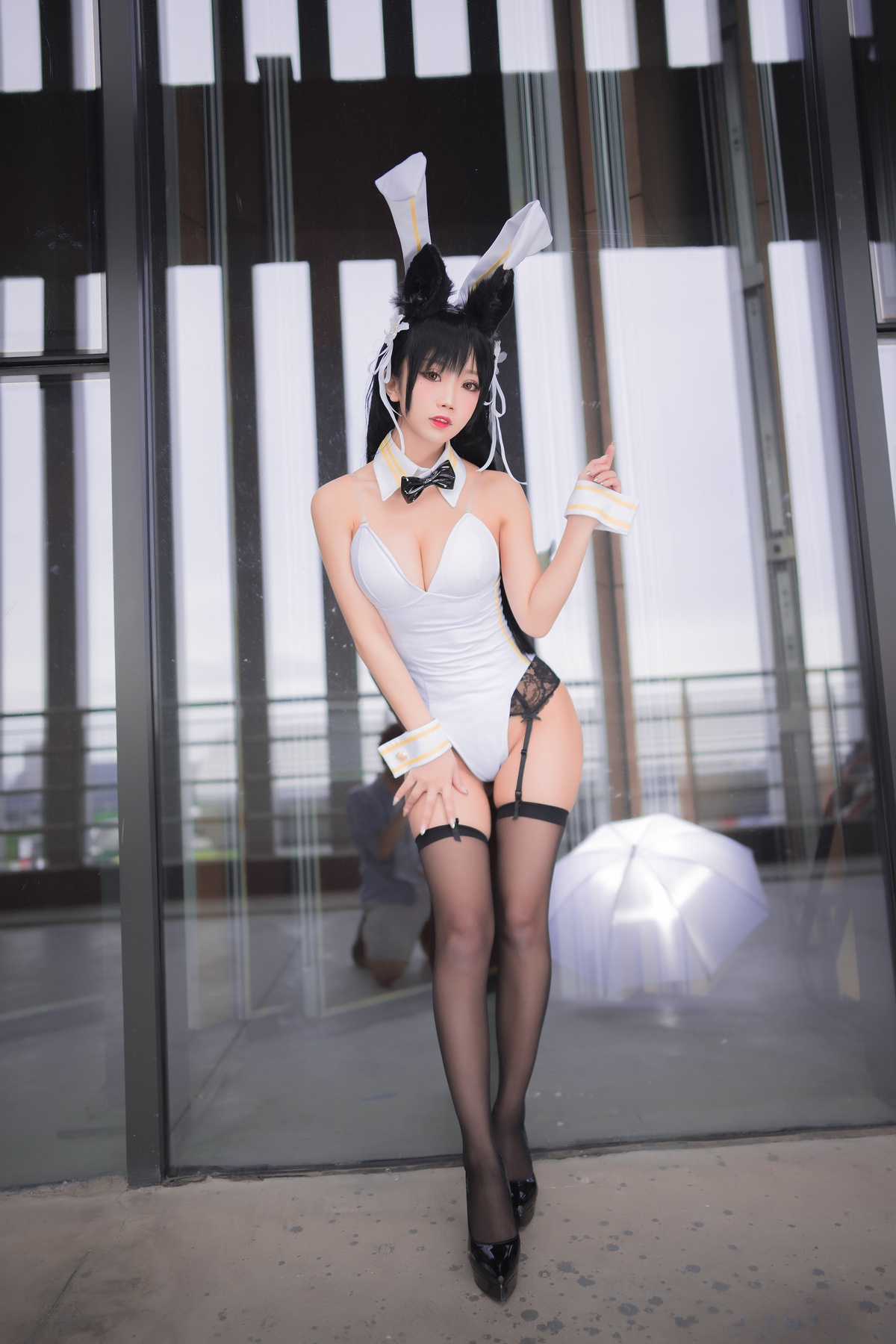 图片[3]-鬼畜瑶 NO.008 爱大狗同人兔女郎-COS世界