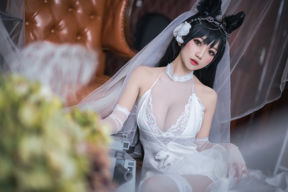 鬼畜瑶 NO.004 爱宕婚纱-COS世界