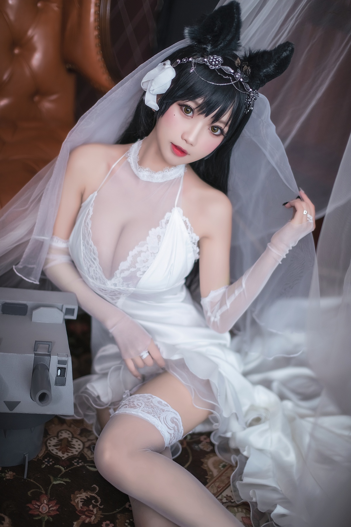 图片[3]-鬼畜瑶 NO.004 爱宕婚纱-COS世界