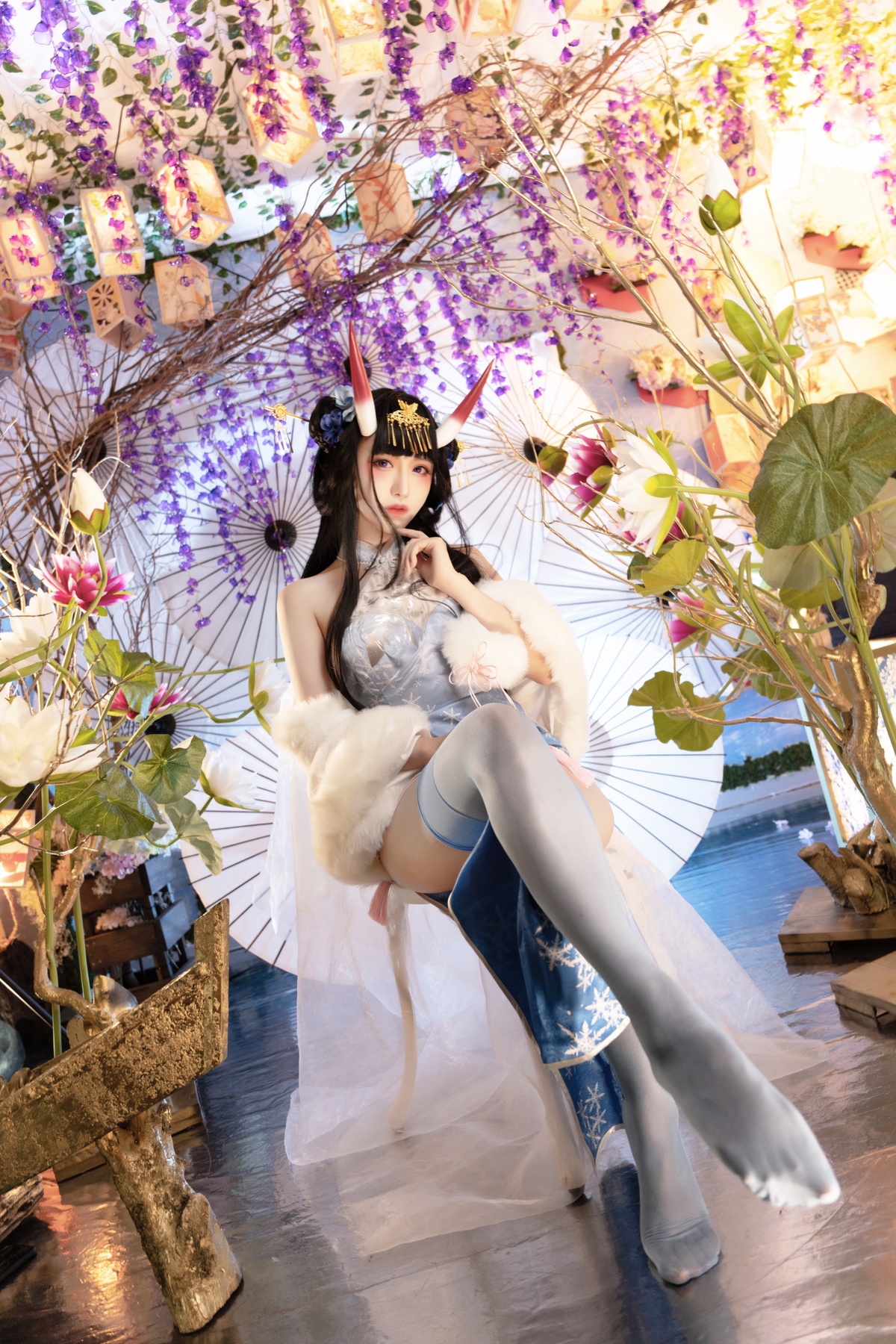 图片[5]-微博Coser@Shika小鹿鹿 – NO.75 能代旗袍-COS世界