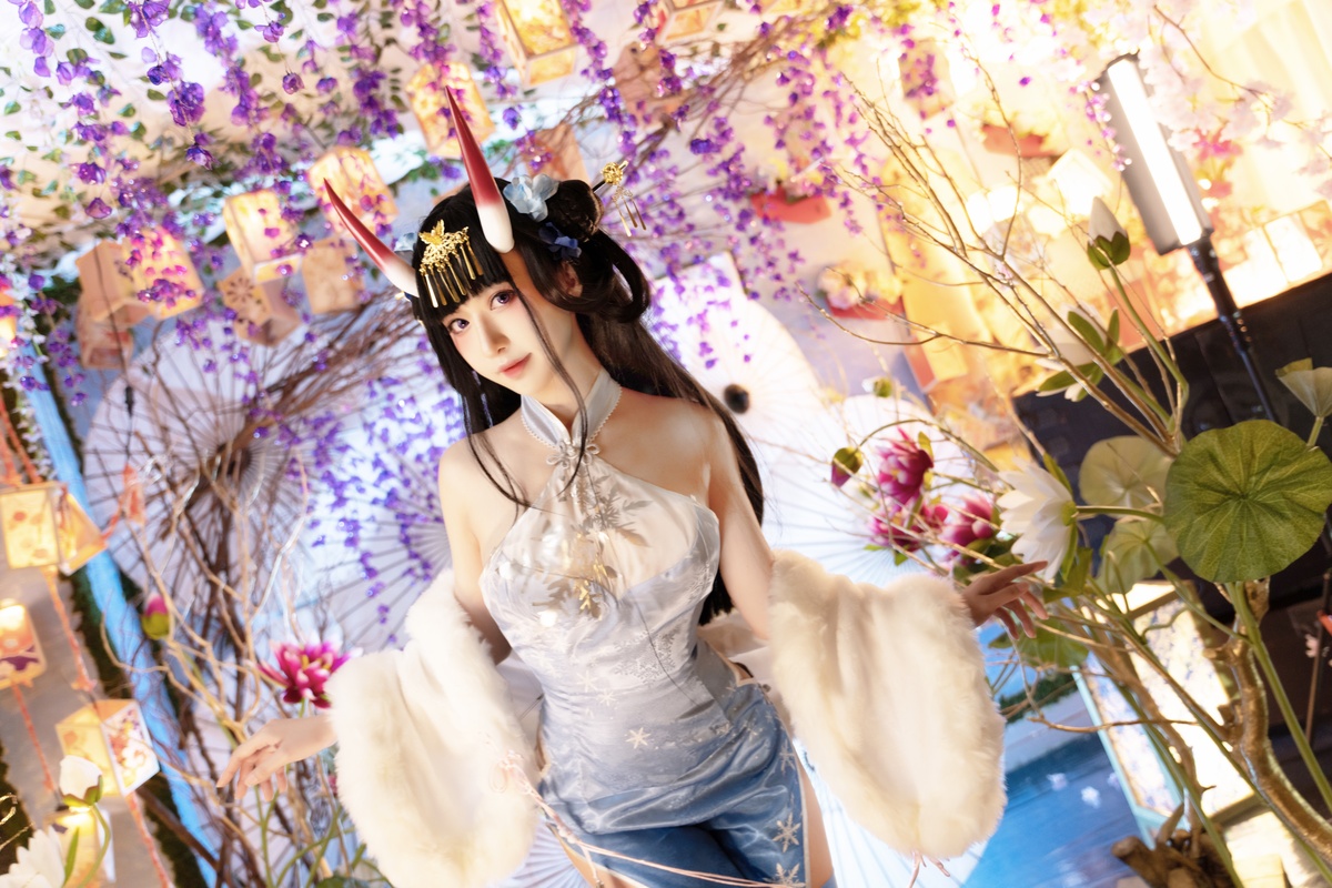 图片[3]-微博Coser@Shika小鹿鹿 – NO.75 能代旗袍-COS世界