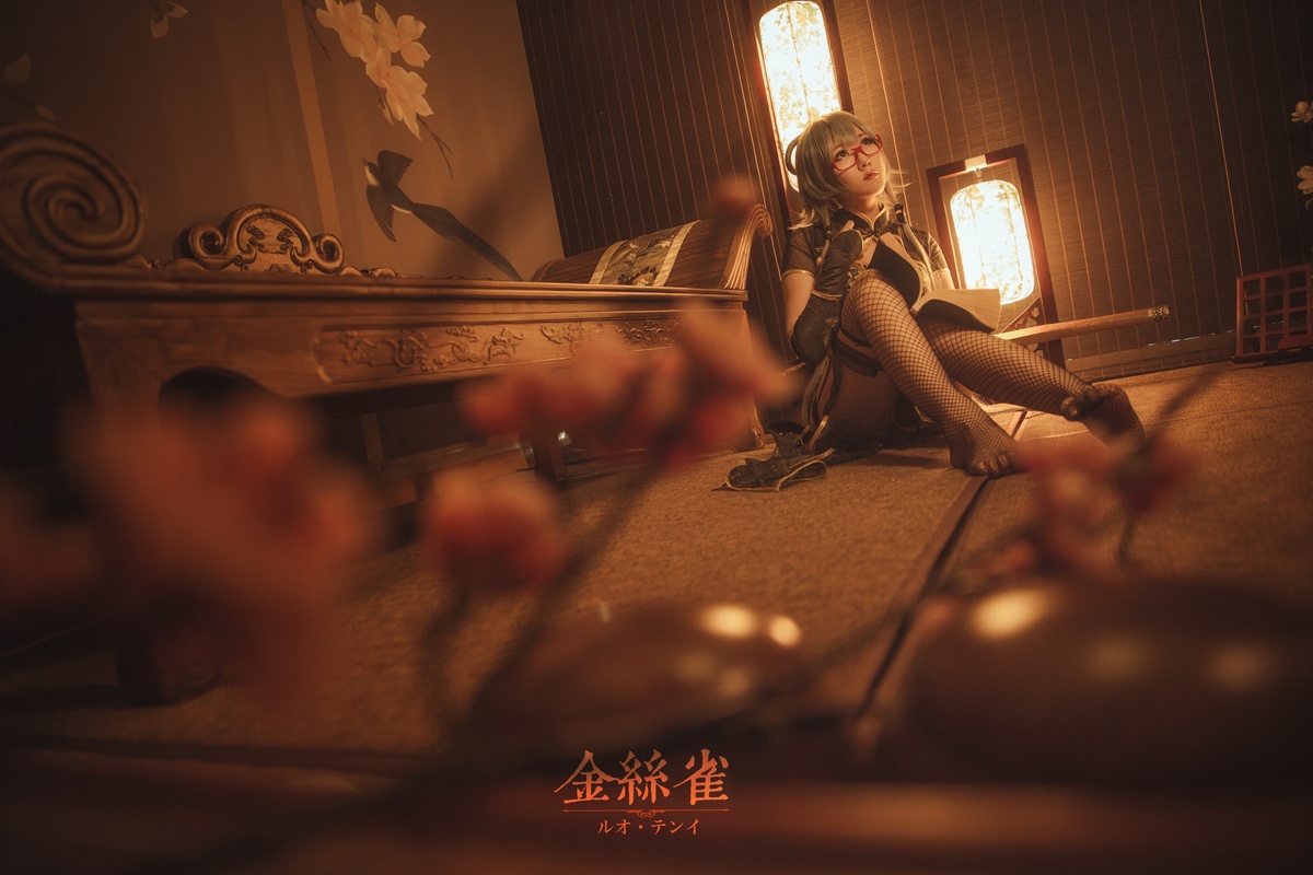 图片[3]-风色夭夭 – NO.01 金丝雀洛天依-COS世界