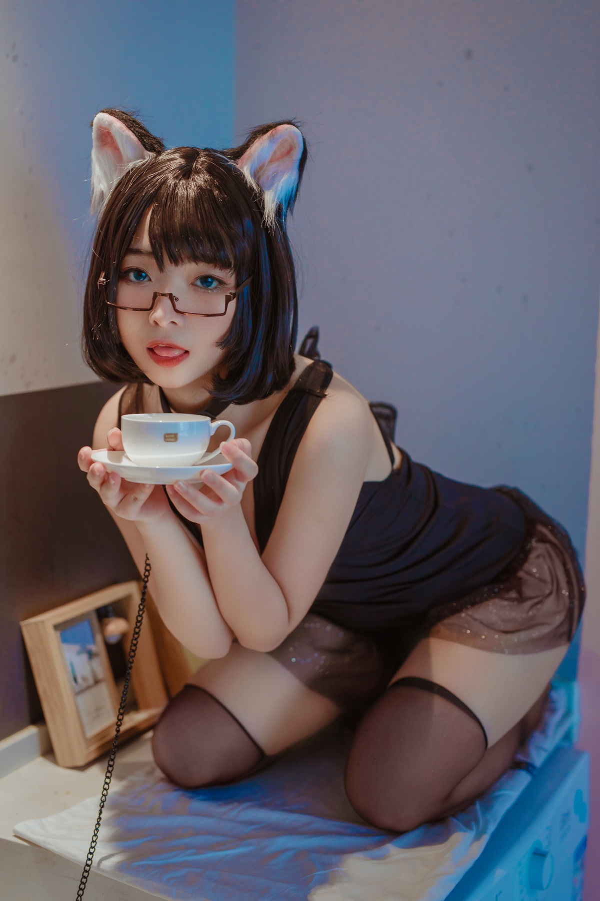 图片[3]-「yuuhui玉汇」图包资源 – 猫猫头黑裙子-COS世界
