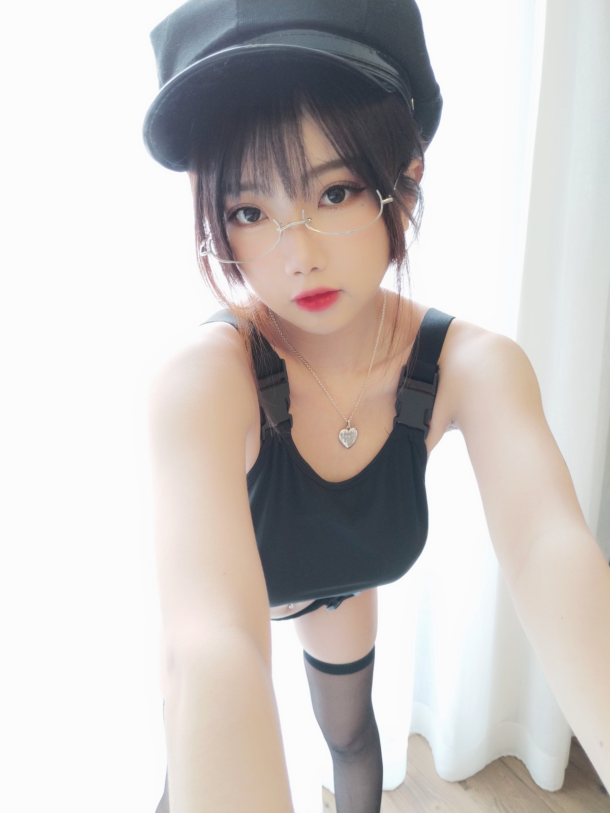 图片[4]-「cosplay」黑丝高叉竞泳运动能手-COS世界