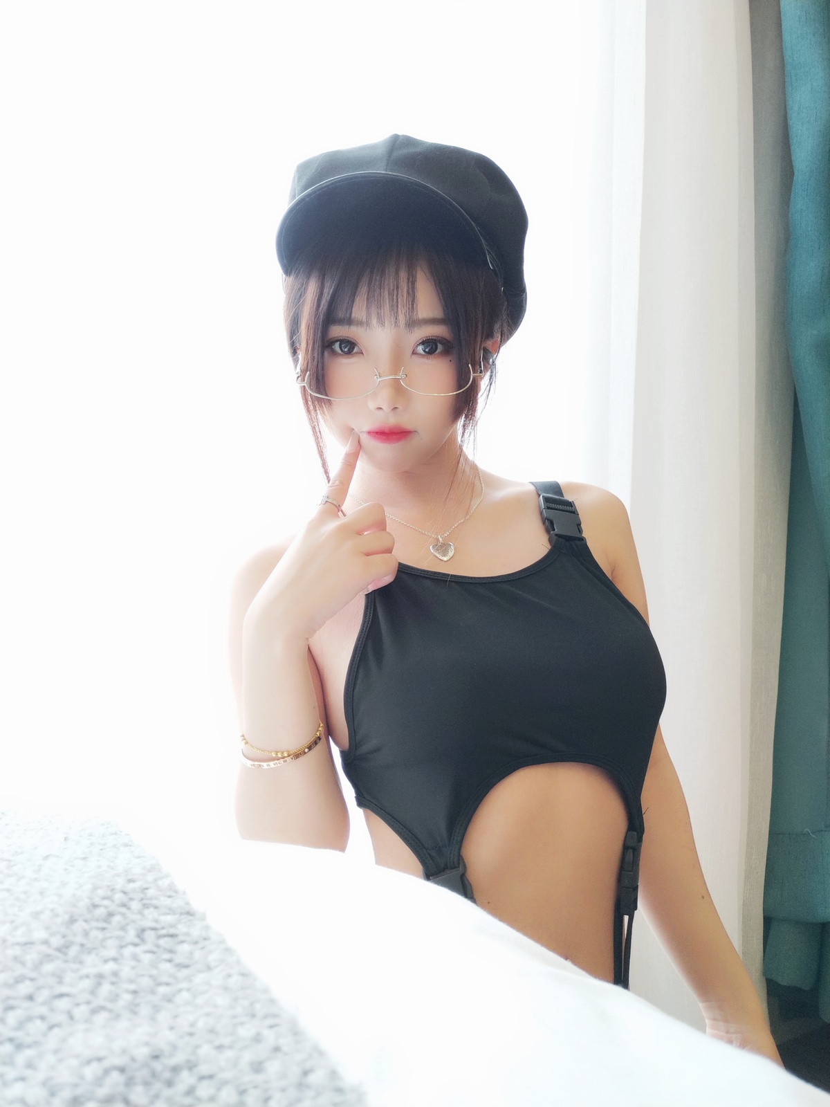 图片[5]-「cosplay」黑丝高叉竞泳运动能手-COS世界