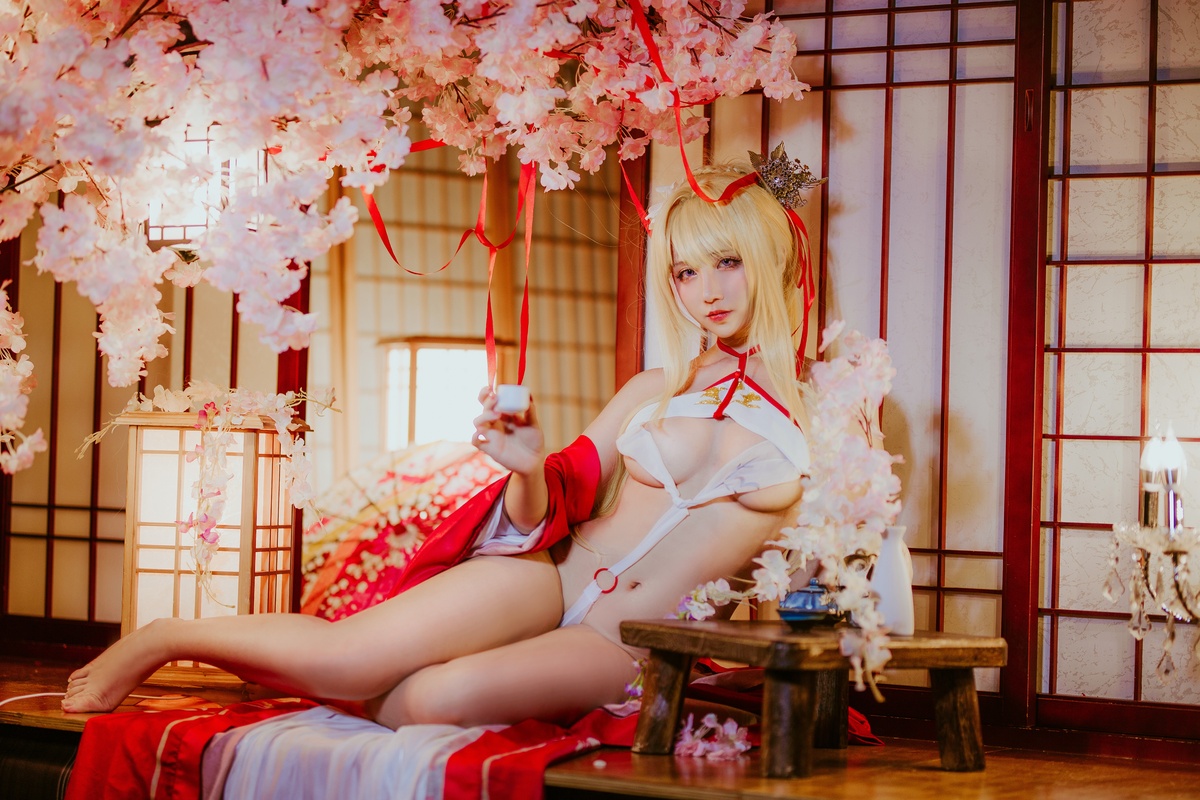 图片[2]-九曲Jean – NO.55 光荣新春和服-COS世界