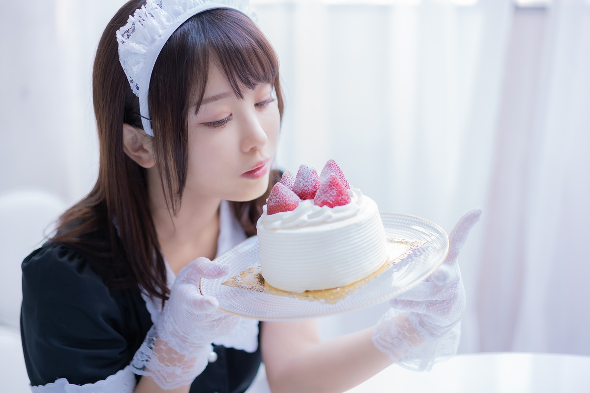 图片[4]-【宝藏cos小姐姐いくみ】SM MAID MADE-1_黑丝女女仆-COS世界