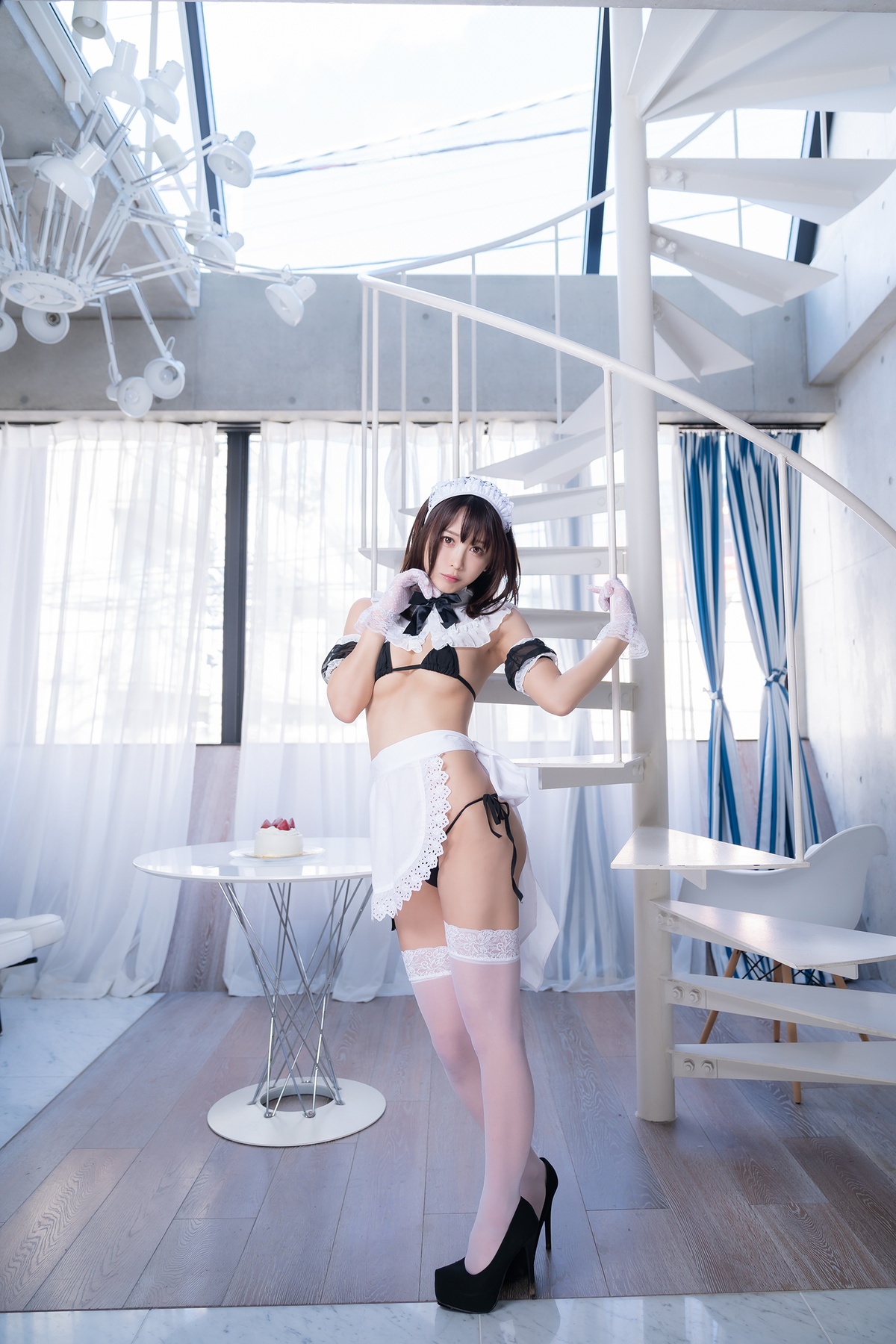 图片[2]-【宝藏cos小姐姐いくみ】 SM MAID MADE-2_女仆-COS世界