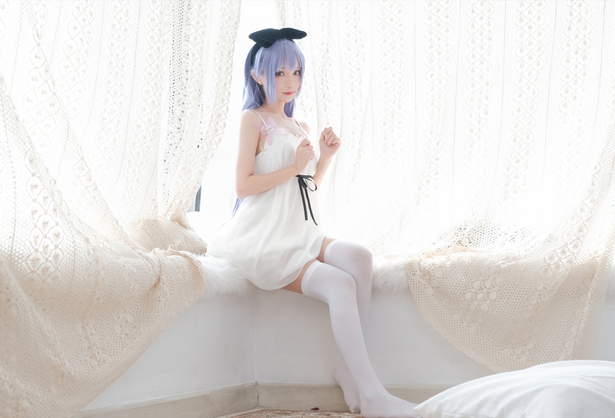 图片[2]-花柒Hana 超可爱妹子 6套Cos写真作品合集独角兽清凉阅读时光-COS世界